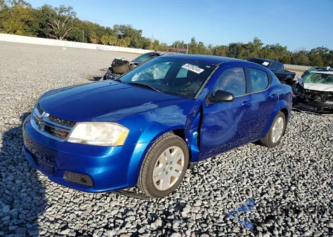 2013 Dodge Avenger Se z USA, uszkodzony, nr VIN 1C3CDZAB0DN771058